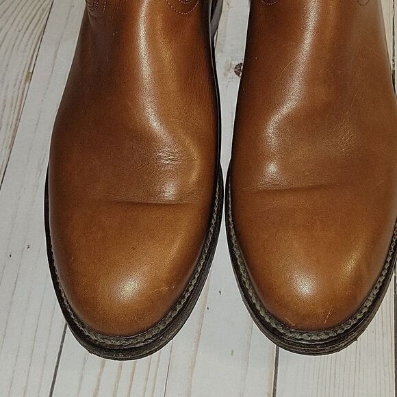 Atomic 79 Nutted Men's 9" Super Roper Calf Boots Waxy Retanned Leather Mens 11 D - Picture 3 of 14